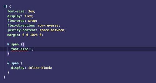 screenshot of the same code from above, highlighting an intentional syntax error but NOT highlighting the nested & syntax