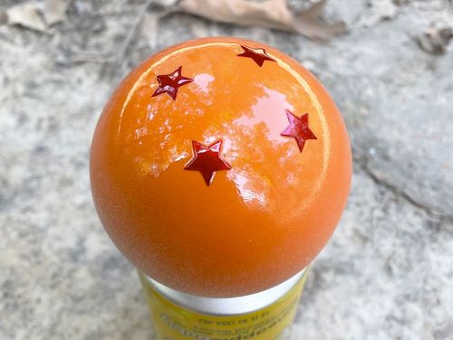 first layer of clear coat, the stars are slightly raised above the rest of the paint